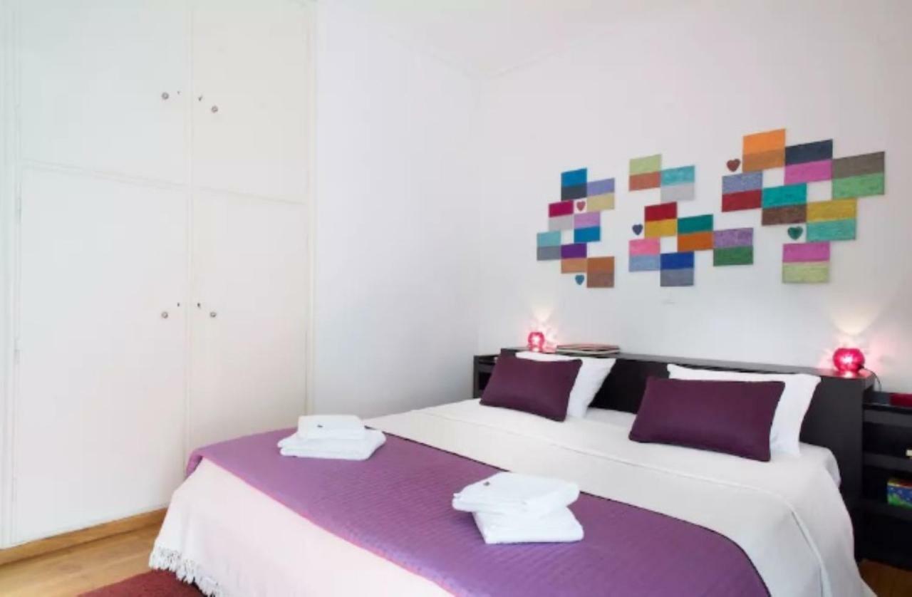 At Trendy Glyfada'S Center Apartment Athens Luaran gambar