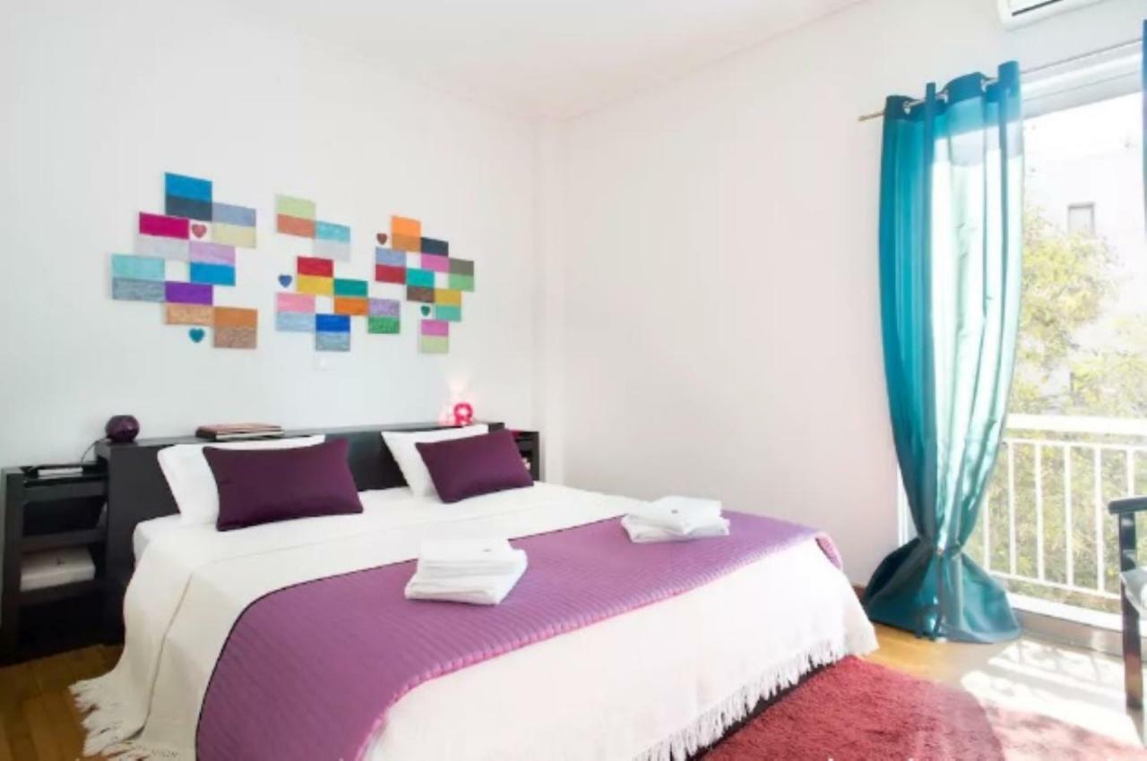 At Trendy Glyfada'S Center Apartment Athens Luaran gambar